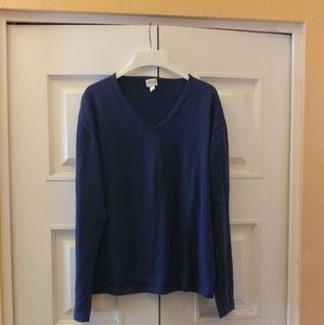 ARMANI COLLEZIONI WOMENS SWEATER SZ. L BLUE